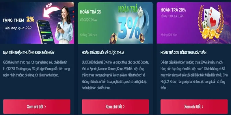 Hoàn trả hàng tuần 678win casino